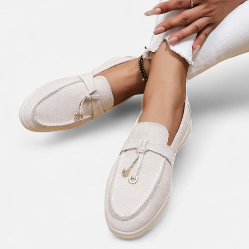 Mocassins Femme Semelle Épaisse Élégance Rétro