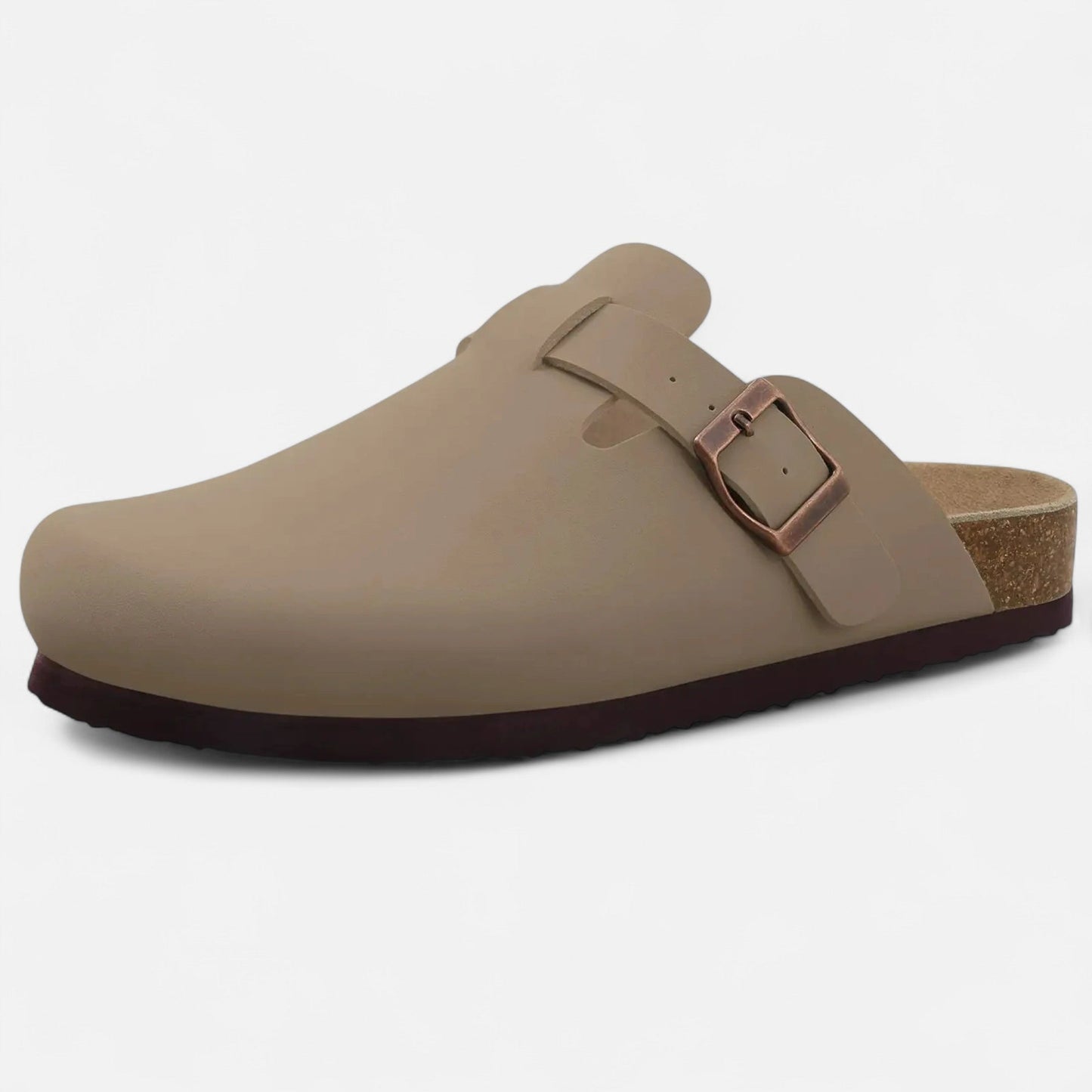 Mules Femme Daim Semelle Liège Classiques