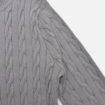 Cardigan Femme Col Roulé Zippé Élégant