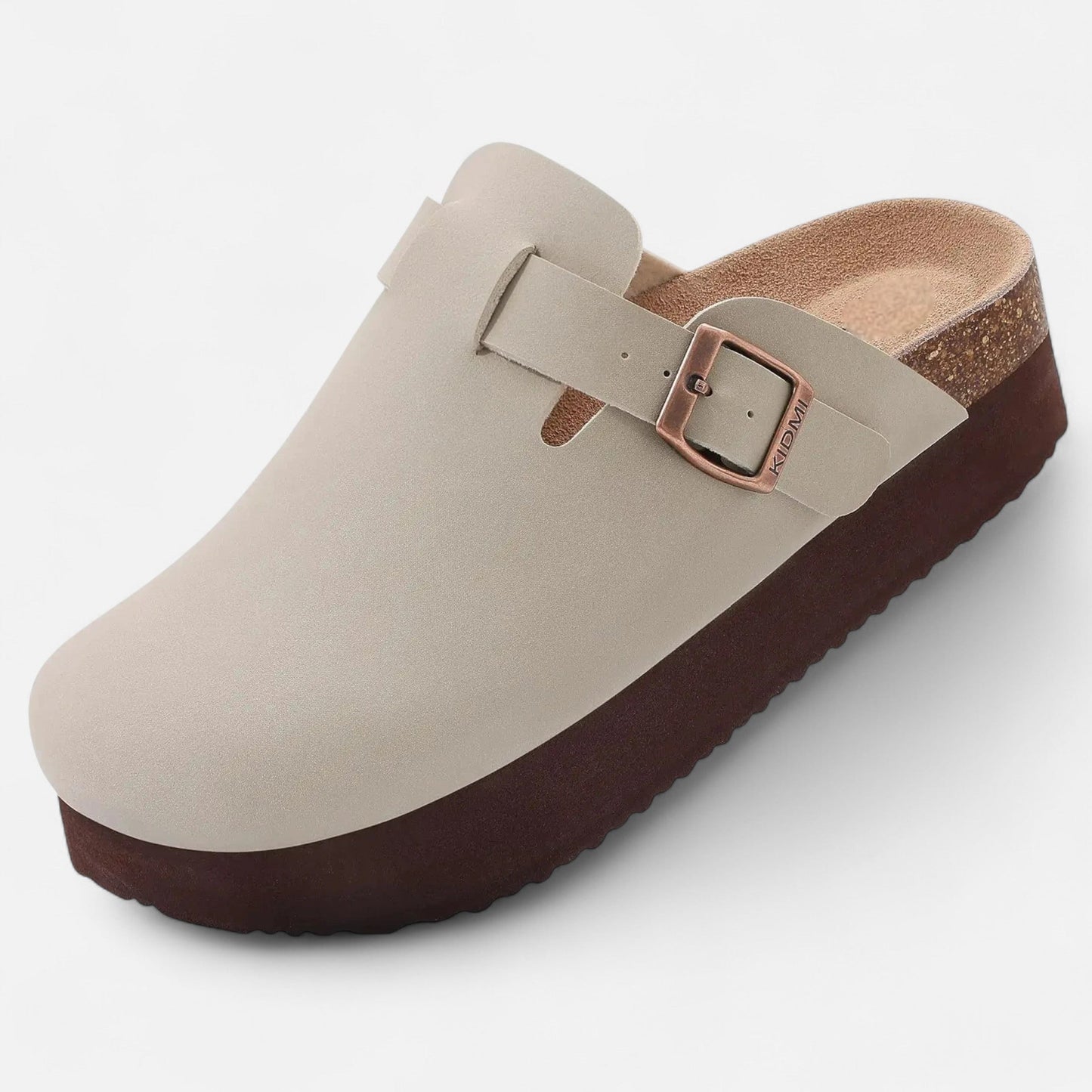 Mules Femme Daim Semelle Liège Classiques