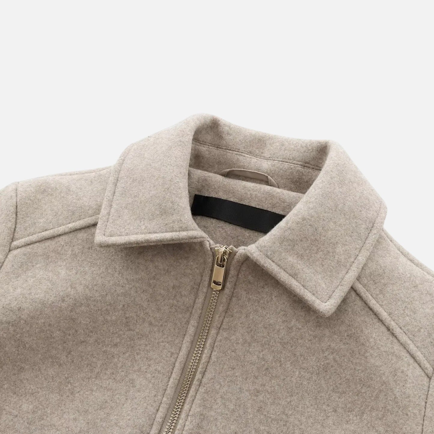 Veste Femme Zippée Élégance Hivernale