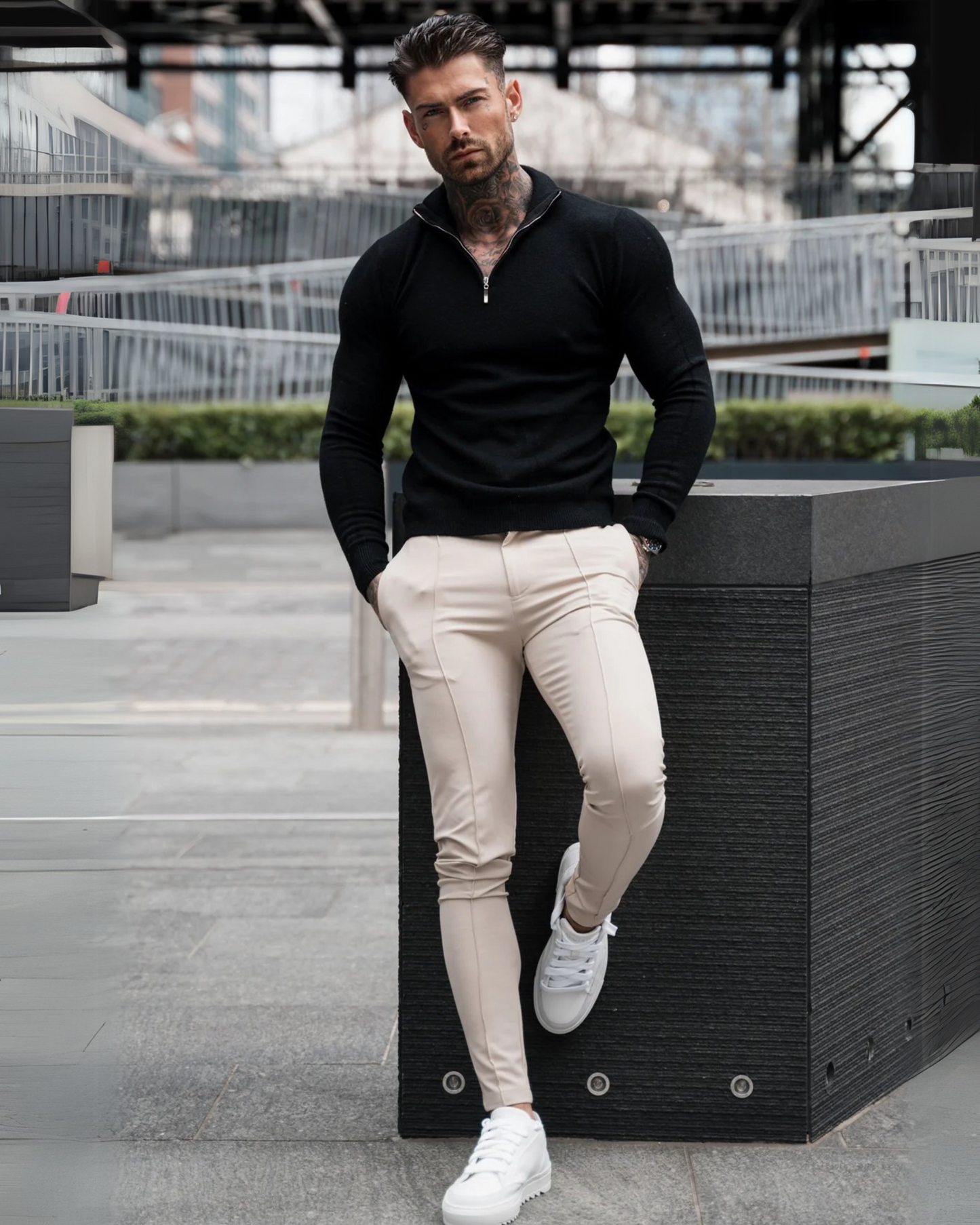 Pantalon de Costume Homme en Tailleur Messina [Achetez 1, Recevez-en 2]