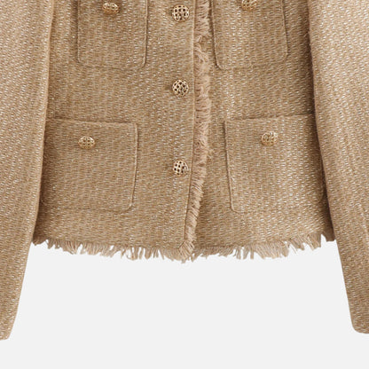 Veste Femme Tweed Élégance Intemporelle