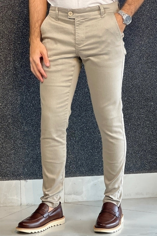 Pantalon Italien Crème