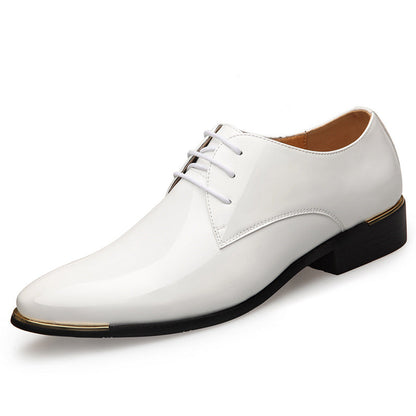 Chaussure Homme en Cuir Verni