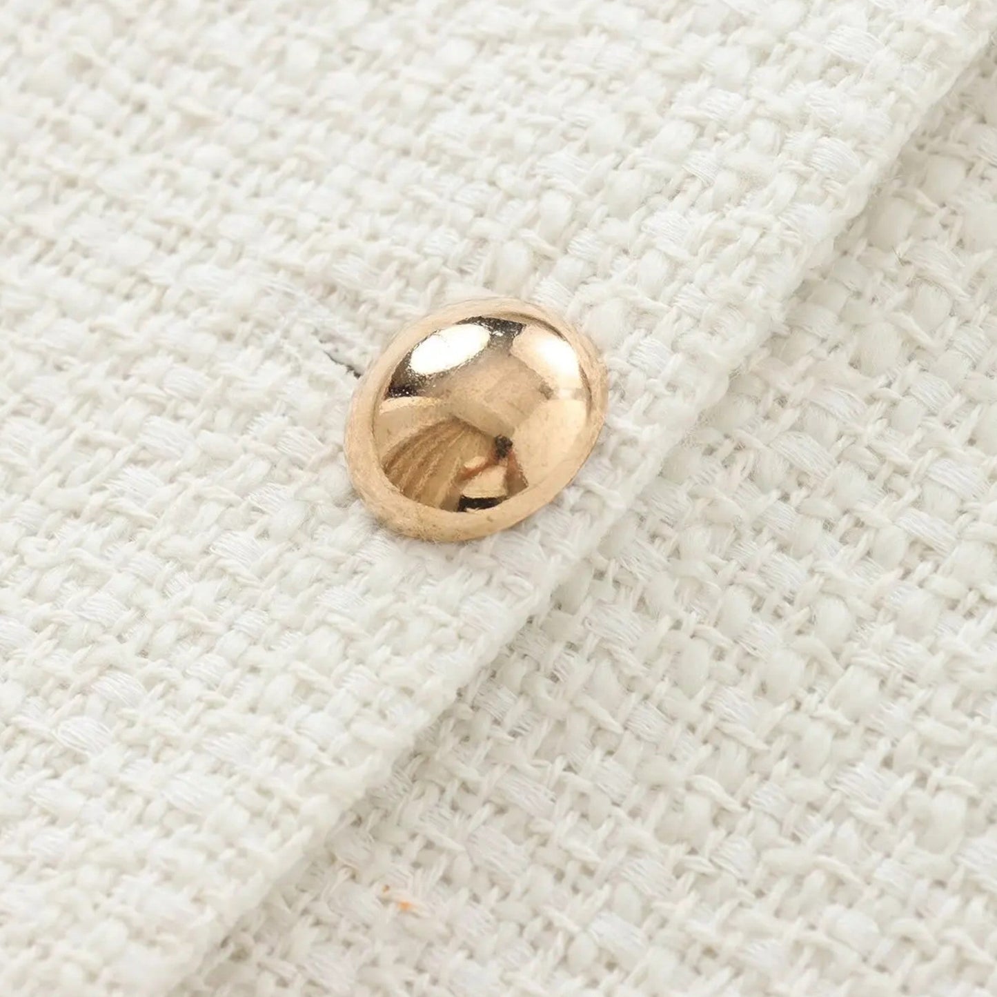 Veste Femme Tweed Courte Élégance Classique