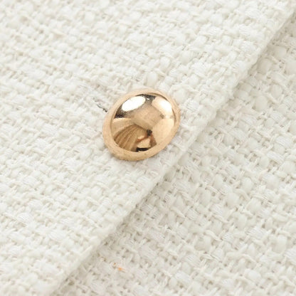 Veste Femme Tweed Courte Élégance Classique