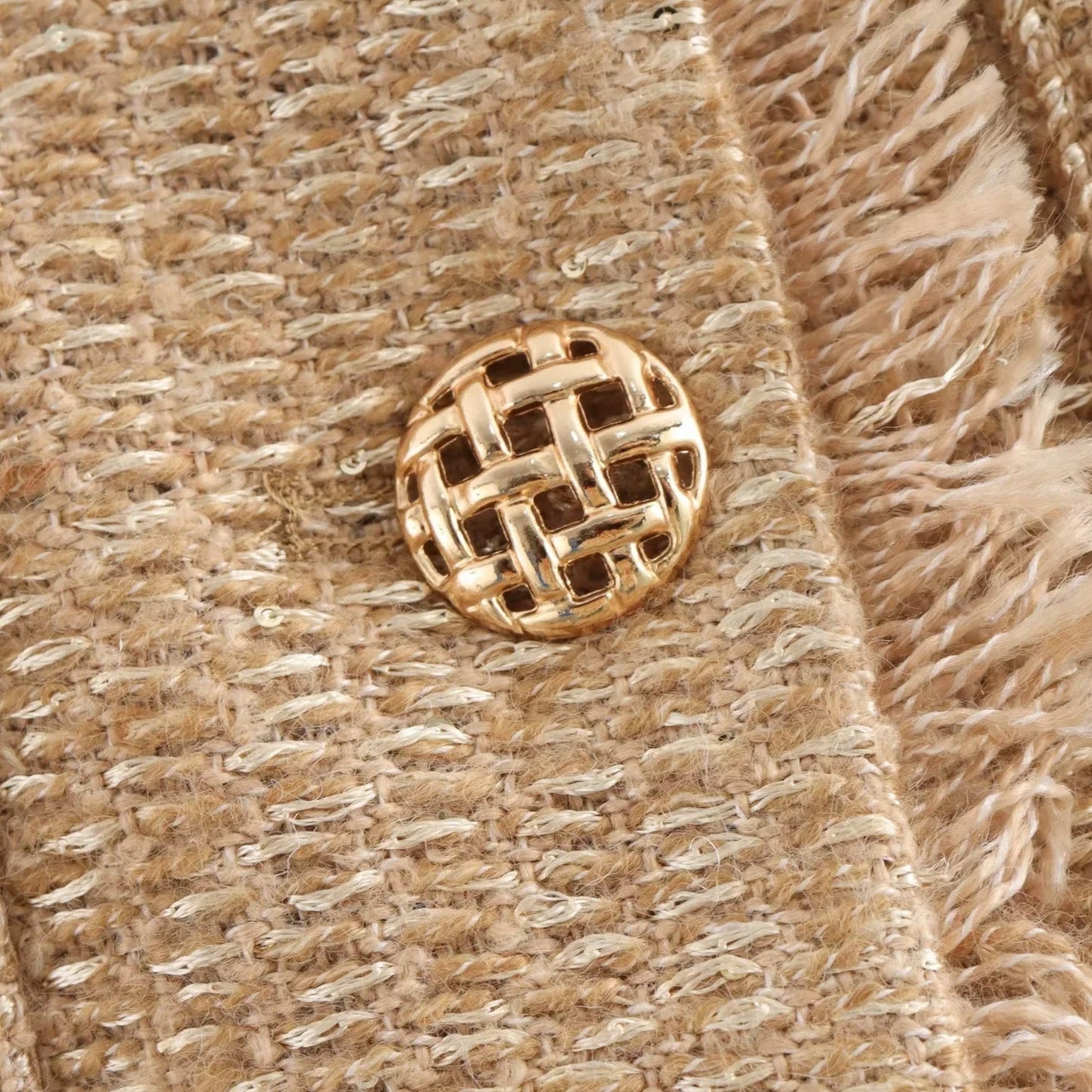 Veste Femme Tweed Élégance Intemporelle