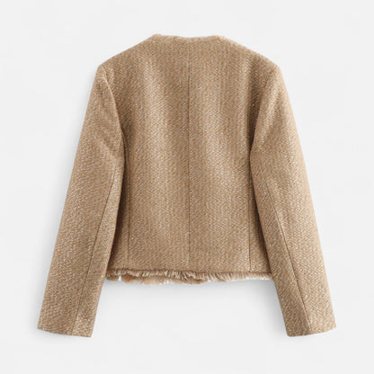 Veste Femme Tweed Élégance Intemporelle