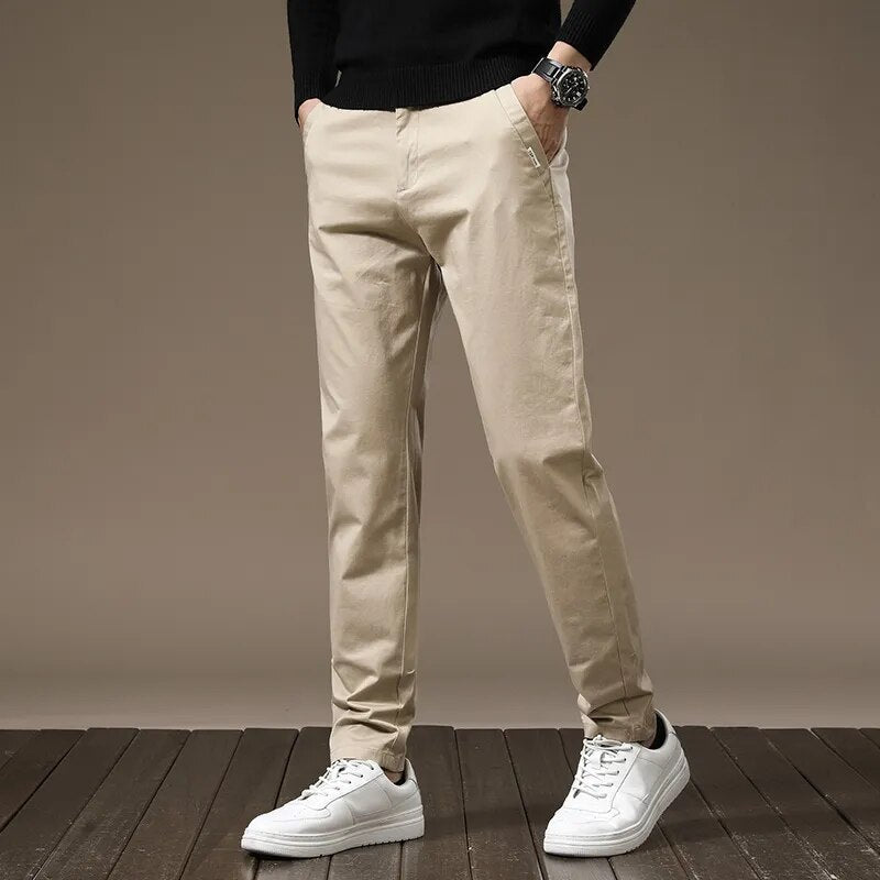 Pantalon Chino Homme en Sergé Rouffman FF24