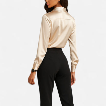 Blouse Femme Soie Élégance Intemporelle