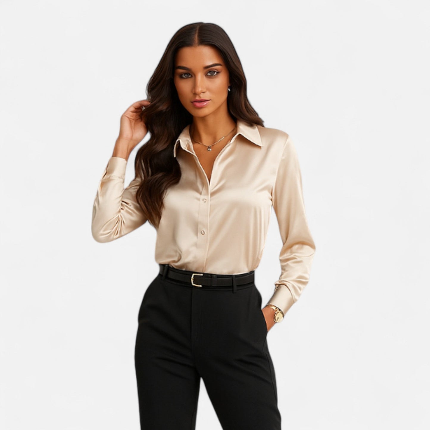 Blouse Femme Soie Élégance Intemporelle