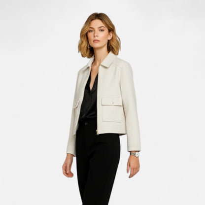 Veste Femme Zippée Élégance Hivernale