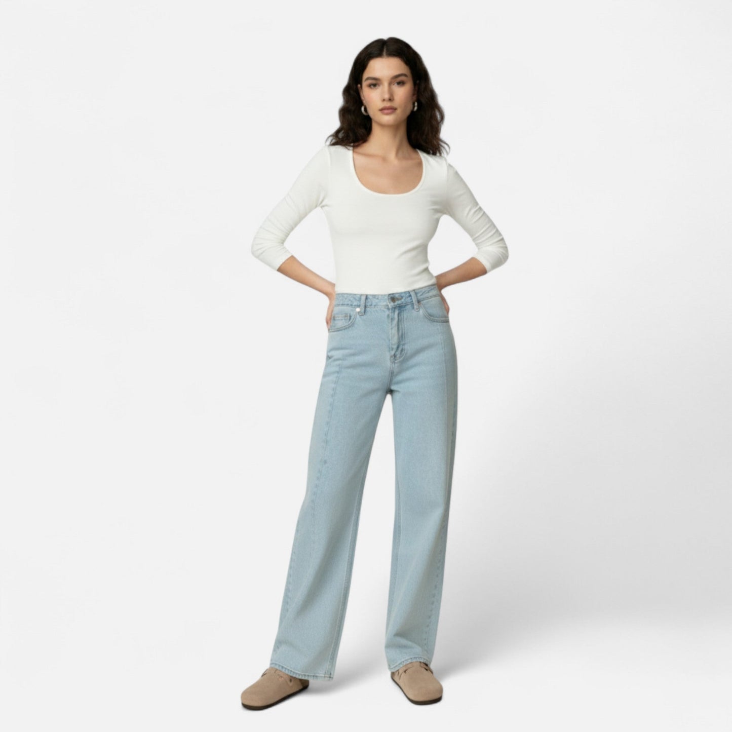 Mules Femme Daim Semelle Liège Classiques