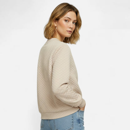 Veste Femme Matelassée Zippée Élégante