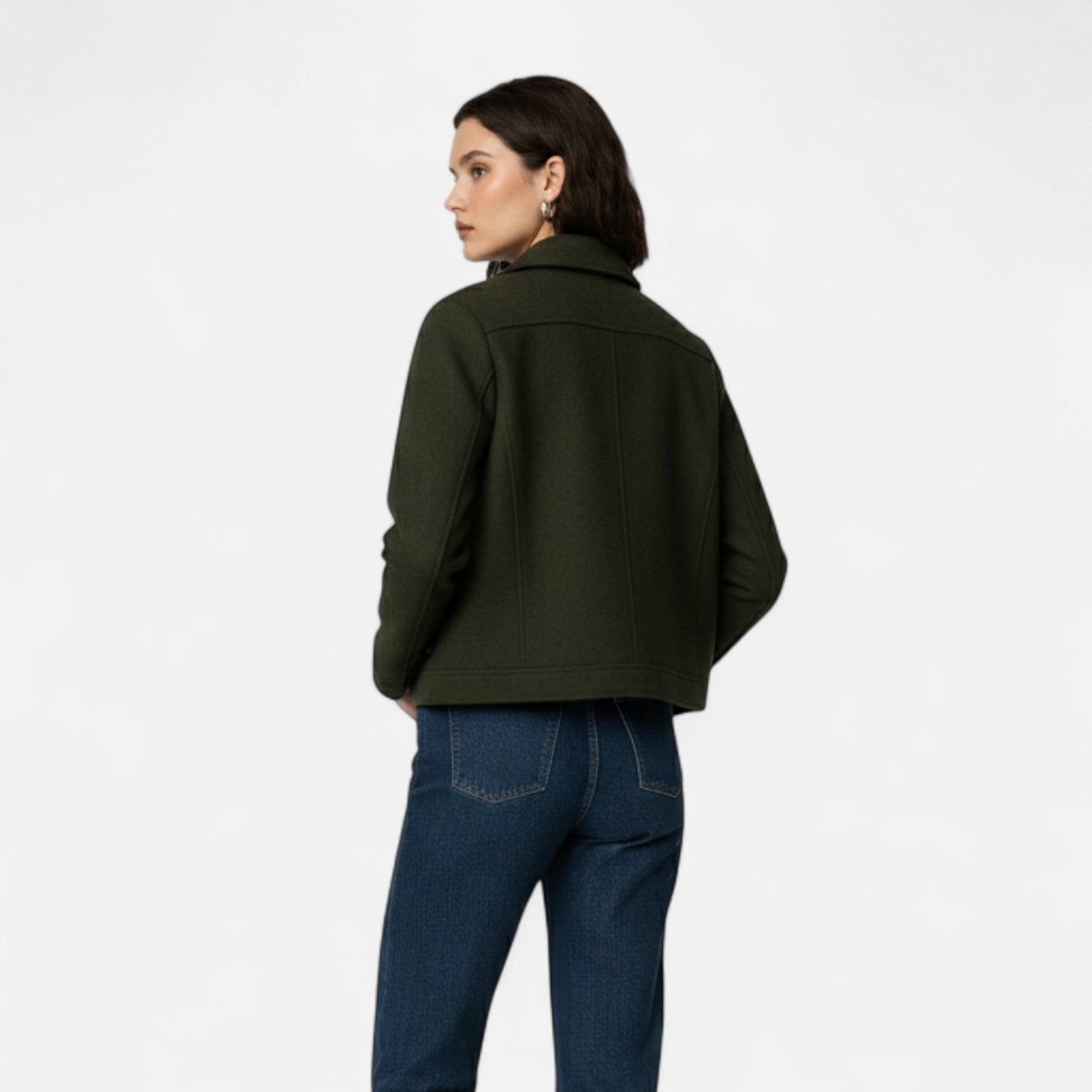 Veste Femme Zippée Élégance Hivernale