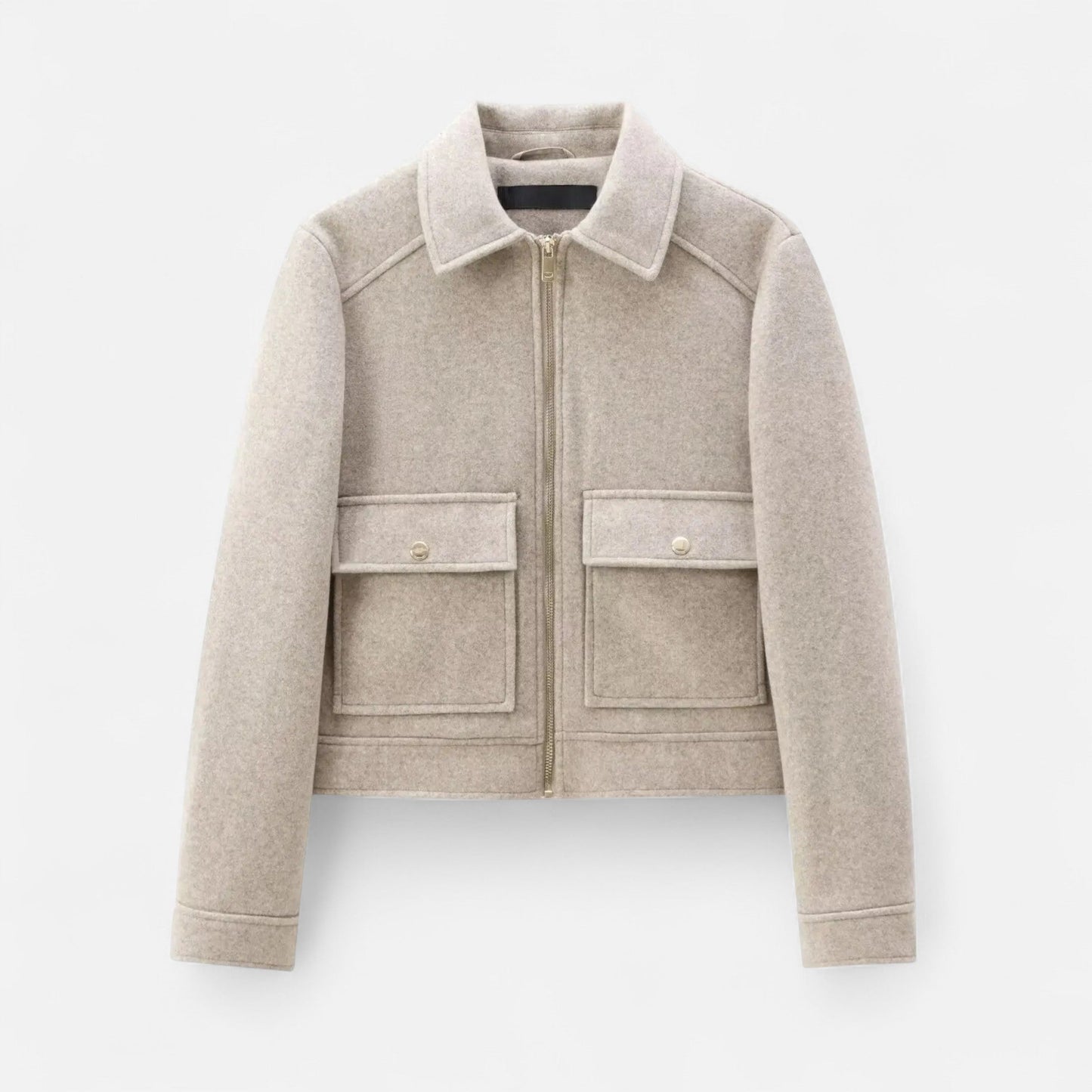 Veste Femme Zippée Élégance Hivernale