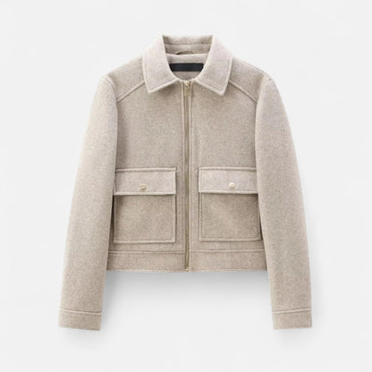 Veste Femme Zippée Élégance Hivernale