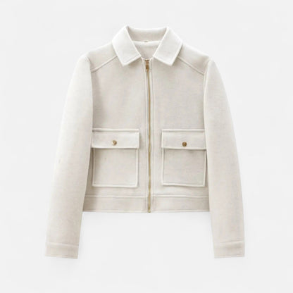 Veste Femme Zippée Élégance Hivernale