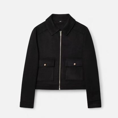 Veste Femme Zippée Élégance Hivernale