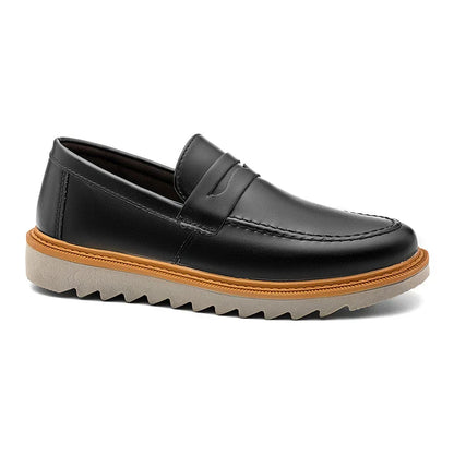 Mocassin Homme à Semelle Crantée – Style, Légèreté et Confort