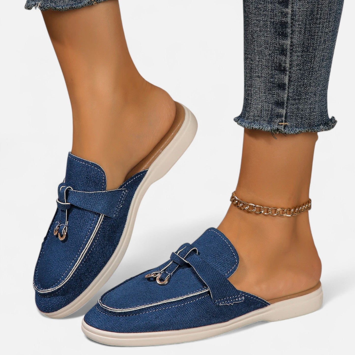 Loafers Femme Casual Chic Vulcanisées