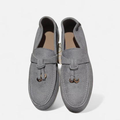 Mocassins Femme Semelle Épaisse Élégance Rétro