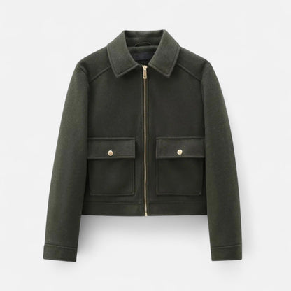 Veste Femme Zippée Élégance Hivernale