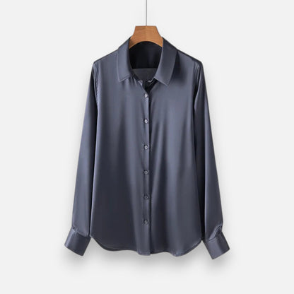 Blouse Femme Soie Naturelle Élégance Intemporelle