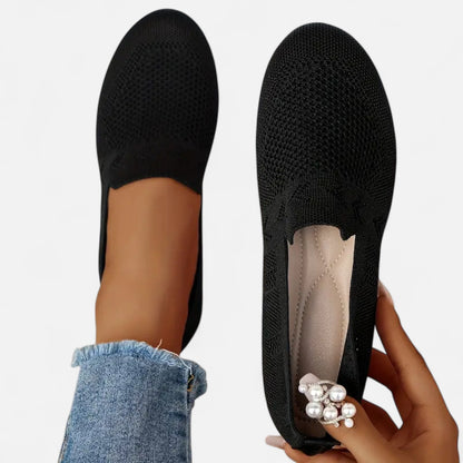 Ballerines Femme Maille Bout Rond Élégantes