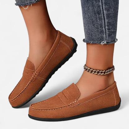 Mocassins Femme Daim Élégance Intemporelle