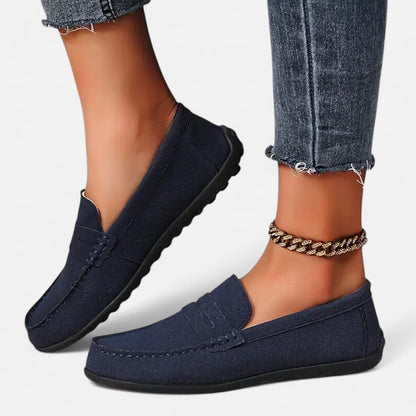 Mocassins Femme Daim Élégance Intemporelle