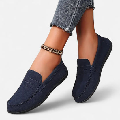 Mocassins Femme Daim Élégance Intemporelle