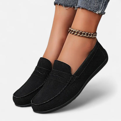 Mocassins Femme Daim Élégance Intemporelle