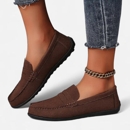 Mocassins Femme Daim Élégance Intemporelle