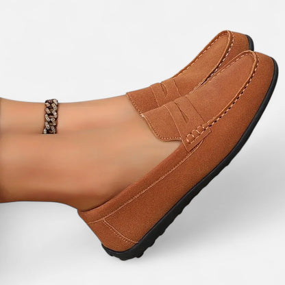 Mocassins Femme Daim Élégance Intemporelle