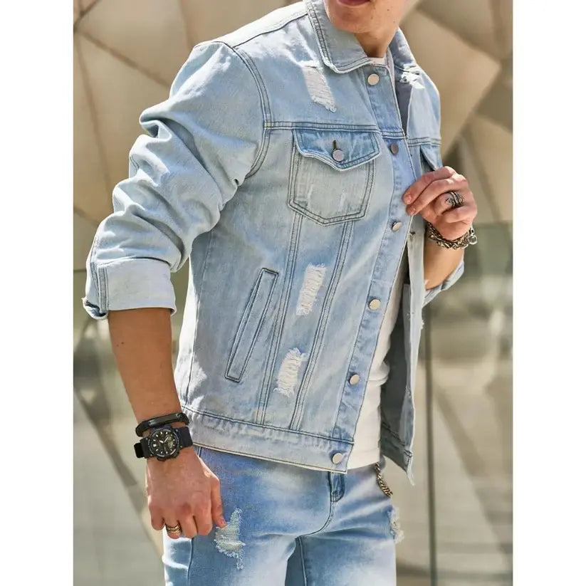 Veste en Jean pour Homme Hyper Bellvian - BL213