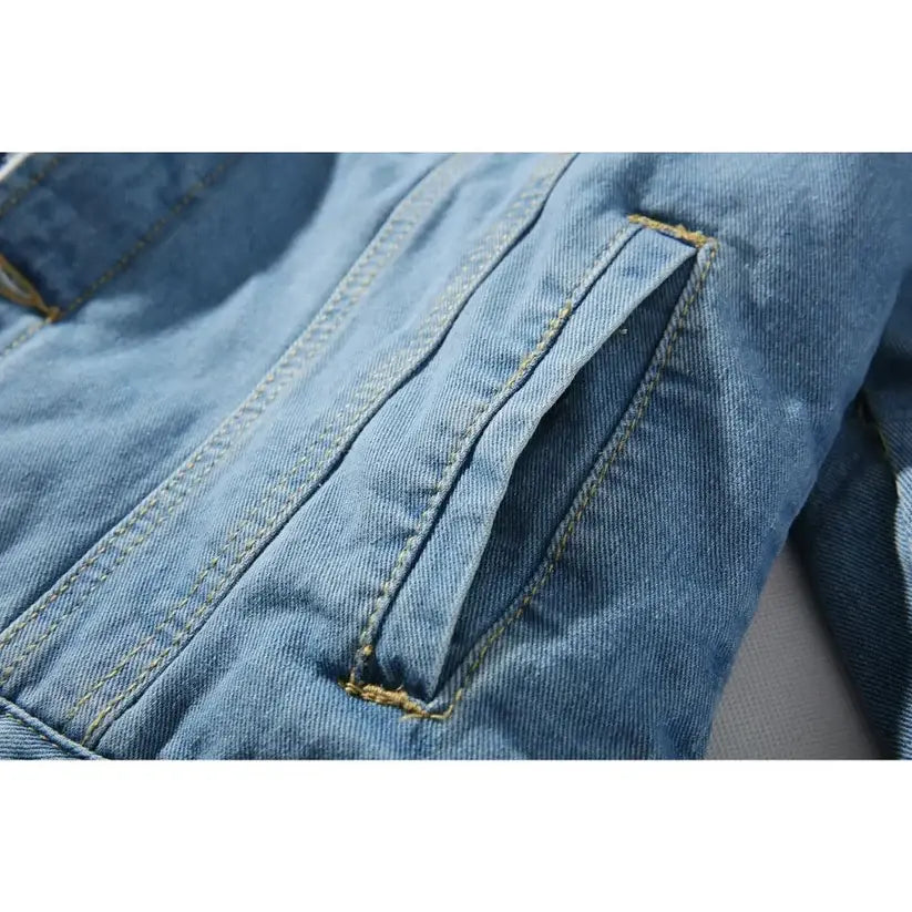 Veste en Jean Moderne pour Homme Bellvian - BL176