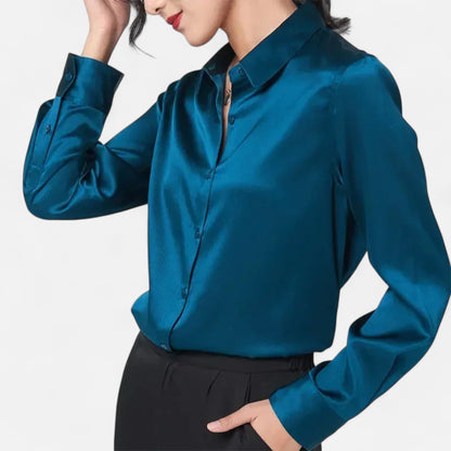 Blouse Femme Soie Naturelle Élégance Intemporelle