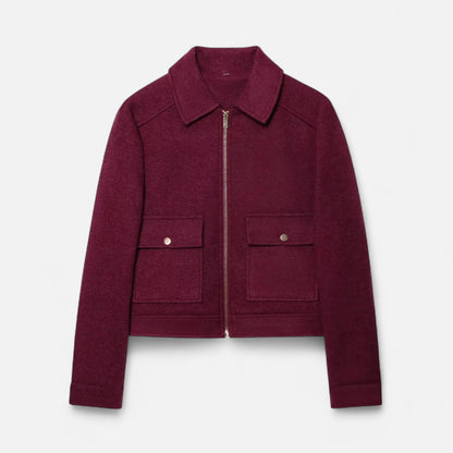 Veste Femme Zippée Élégance Hivernale